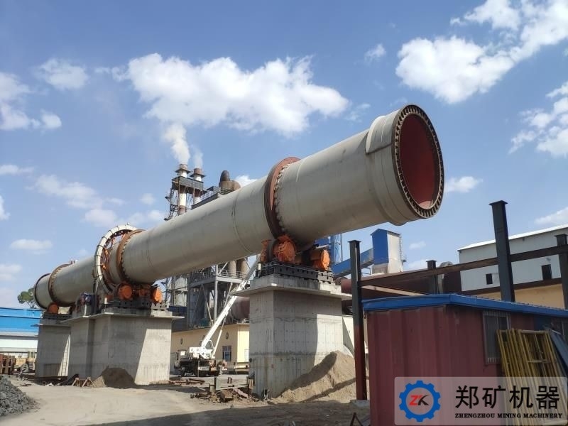 전기 오븐 진크 잔류 진크 모래 회전 오븐 2.5x40m-4.5x72m 회전 오븐