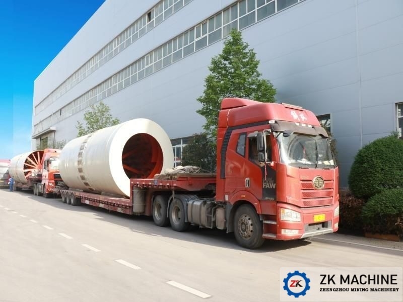 2-46t/H 광물 건조를 위한 PLC 제어 시스템과 함께 산업 회전 건조기