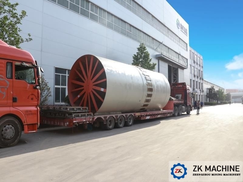 2-46t/H 광물 건조를 위한 PLC 제어 시스템과 함께 산업 회전 건조기
