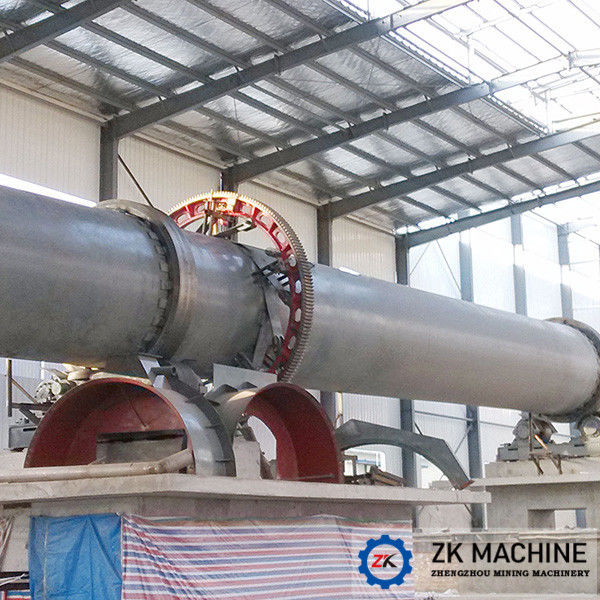 산업용 로터리 대용량 석회암 드럼 드라이어 7.5-160kw 모터