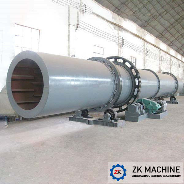 산업용 로터리 대용량 석회암 드럼 드라이어 7.5-160kw 모터