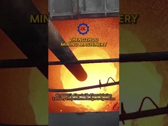 진크 산화소 회전 오븐 가열 장비 전기 오븐 재사용