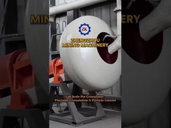 소형 디스크 팬 과립기 장비 대용량 전문적이고 신뢰할 수 있는