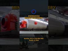 ISO CE 인증으로 조정 가능한 전압의 미니 시멘트 오버플로우 볼 밀 데모 보기